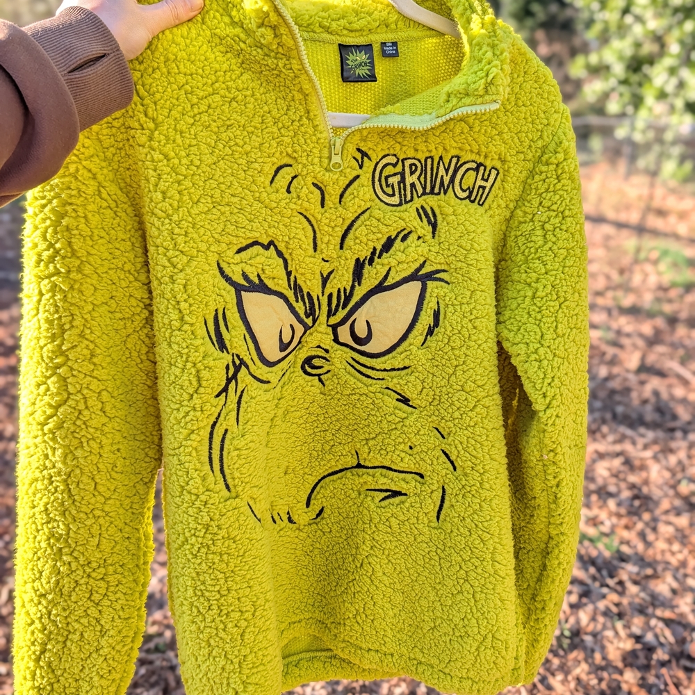 Grinch Fleece Pullover